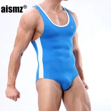 Aismz мужской купальник с леопардовым принтом, боди, бодибилдинг, Корректирующее белье, колготки, мужское нижнее белье