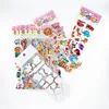 12 Sheets/Pack Kids Stickers 3D Puffy Bulk Cartoon Zoo Animal / Fruits Various Scrapbooking Stickers for Girl Boy Birthday Gift 4