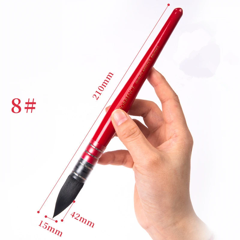 �ٶ��� �Ӹ� ��Ƽ��Ʈ ��äȭ ���� ����Ʈ �귯�� ��äȭ Pinceles Acuarela ��Ʈ������ ��ǰ�� ������ �׸� �귯�� 1 ��