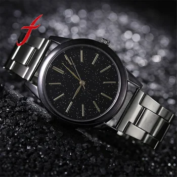 

Simple Man Watch Romantic Starry Sky Alloy Steel strip Quartz Analog Wrist watches Men Casual All-match Watch horloges mannen