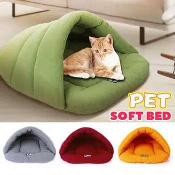 

Lovely Pet Nest 1Pcs Bed Soft House Pet Sleeping Bag Warm Pad Dog Puppy Cat Mat