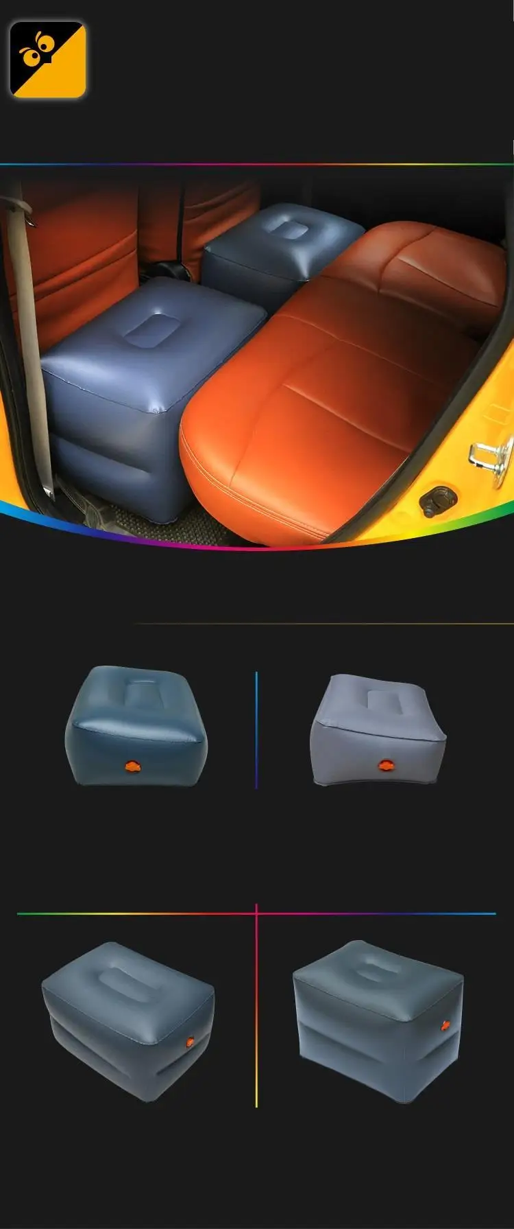 Luchtbed Стайлинг Campeggio Авто Надувные аксессуары Automovil Araba Aksesuar Кемпинг путешествия кровать для внедорожника автомобиля