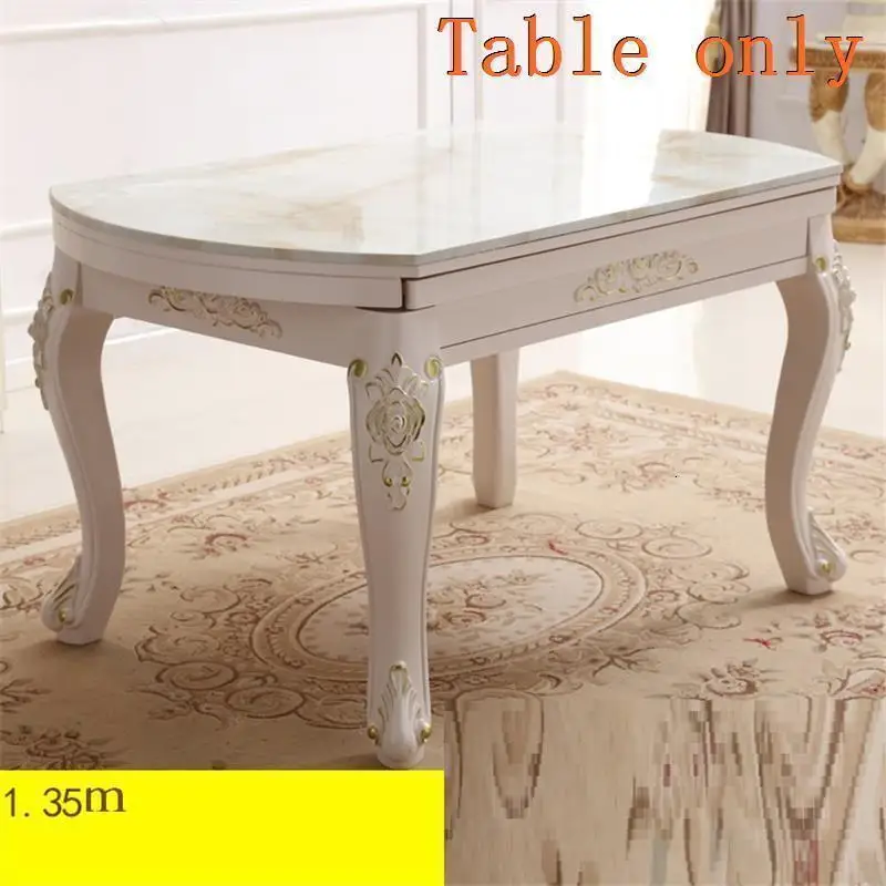 Version T Eet Tafel Pliante Set De Salle A Manger модеран Meja Makan Tavolo европейский стол Меса комедор Bureau Tablo обеденный стол - Цвет: Version T