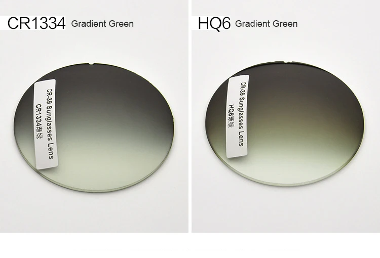 80m Gradienten Getönte Färben Serie 1,56 1,61 1,67 Rezept CR-39 Harz Optische Gläser Linsen Myopie Sonnenbrille Bunte Objektiv – Detail 13
