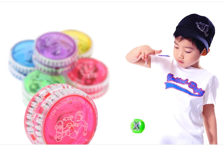 Светильник-излучающие YO-YO бликов YO-YO мальчик детские игрушки ночной светильник профессии, подарок на день рождения