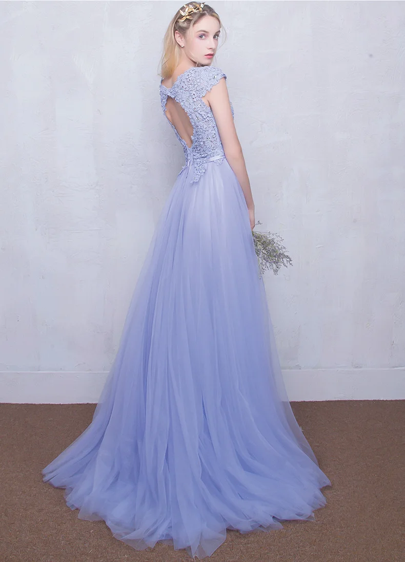 Платье для выпускного вечера,, vestido de festa, Longo, открытая спина, сексуальное, кружевное, расшитое бисером, Длинные вечерние платья, Robe De Soiree, трапециевидные Платья для подружек невесты