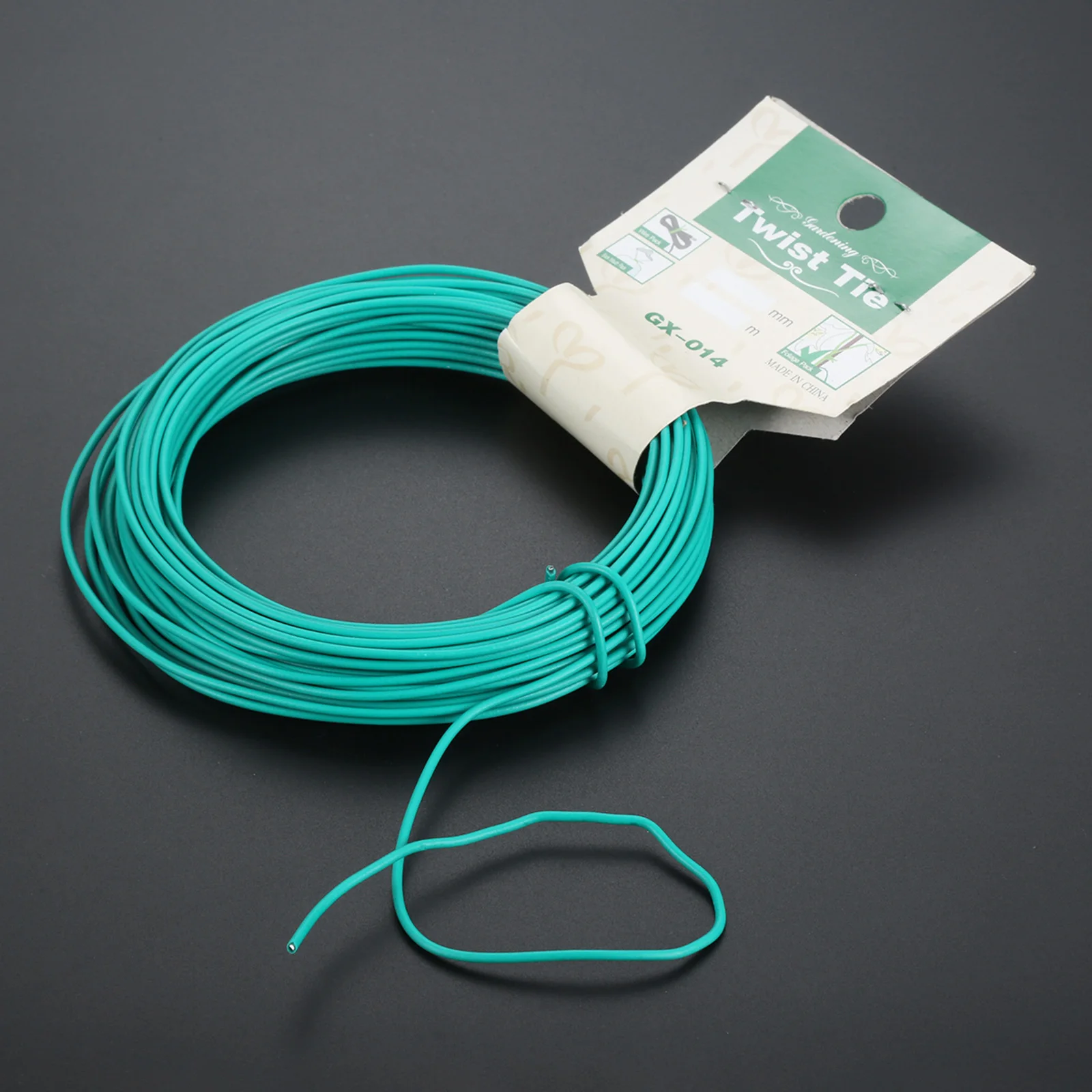 100m - Le Noir - Attaches De Câble De Jardinage Oblate De 100m, Fil De Fer Réutilisable, Lien