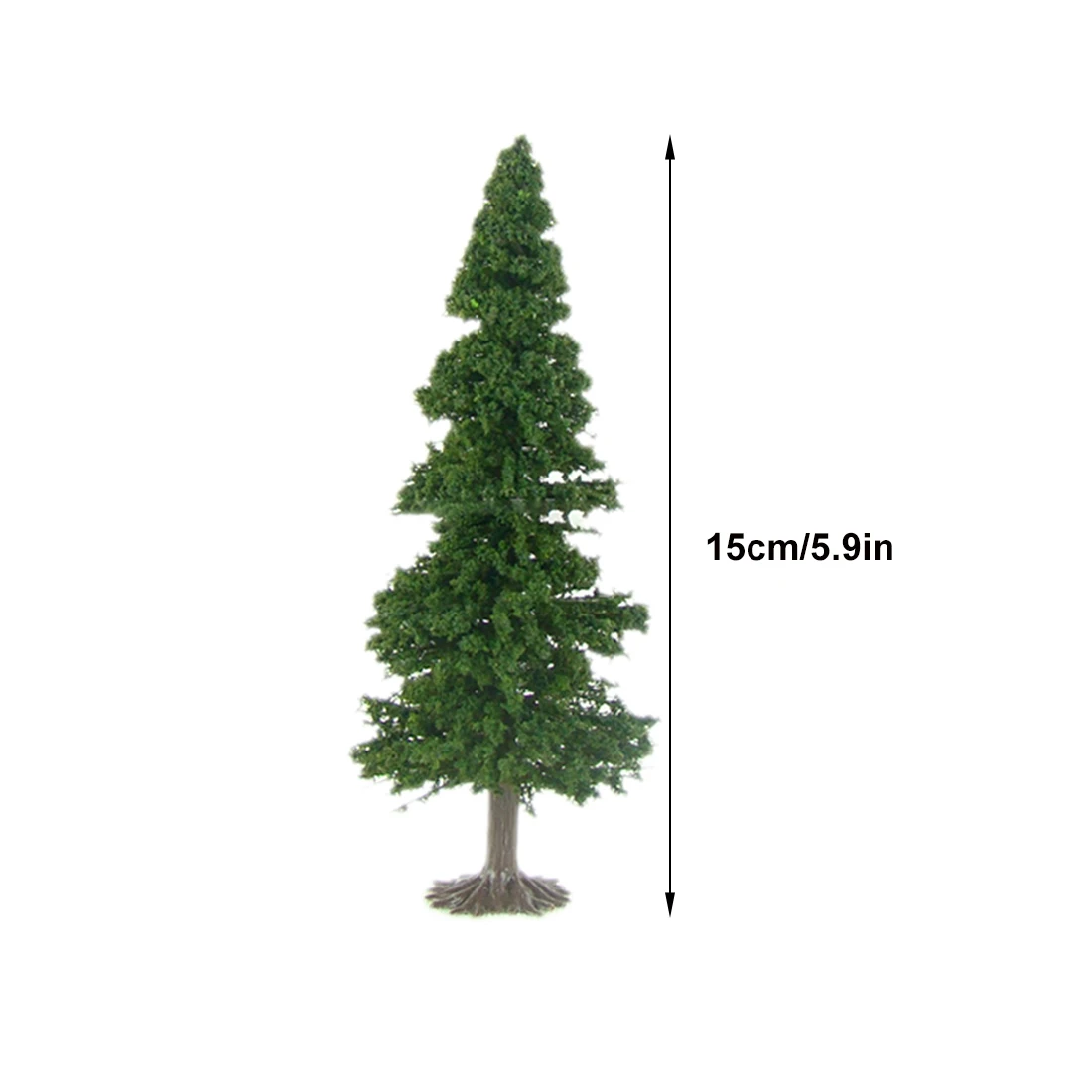  10Pcs 7/9/12/15cm Artificial Cedar Tree Model DIY Train Railroad Architecture Sand Table Tree Model
