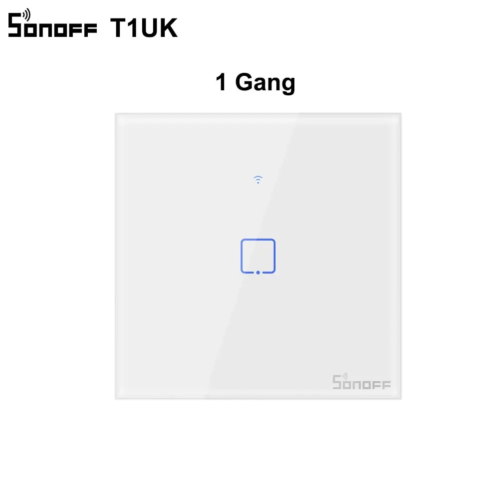 Настенный светильник Sonoff T1 Smart WiFi RF / APP Touch Control переключатель 1/2/3 Gang 86 Тип