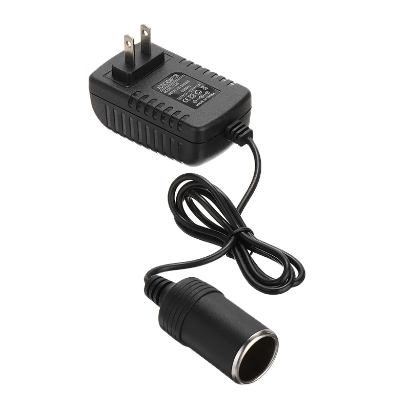 EU/US/UK Plug Car Cigarette Lighter Adapter DC Transformer Lighter 240V To 12V 2A Power Adapter Converter Charger