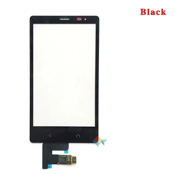 Высокое качество 4," для Nokia X2 Dual SIM RM-1013 X2DS сенсорный экран дигитайзер Переднее стекло объектив сенсорная панель - Цвет: Black No Tool