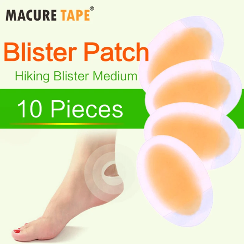 

Hydrocolloid Gel Blister Plaster Heel Anti-wearing Heel Sticker Pedicure Patch 10PCS/Lot Blister Plaster Foot Skin Health Care