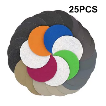 

25pcs Sandpaper Disc 3000-10000 Grits Abrasive Polishing Grinding Metal Woods