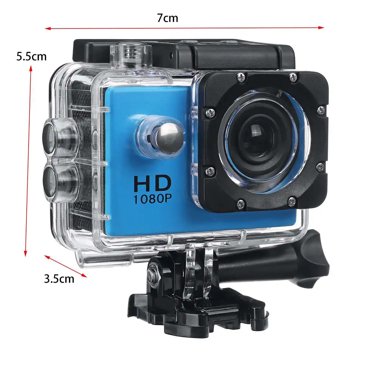 4K 1080P 2,0 ''камера рекордер ЖК-экран Водонепроницаемый Открытый Катание на лыжах вождения Спорт DV видеокамера Многофункциональный