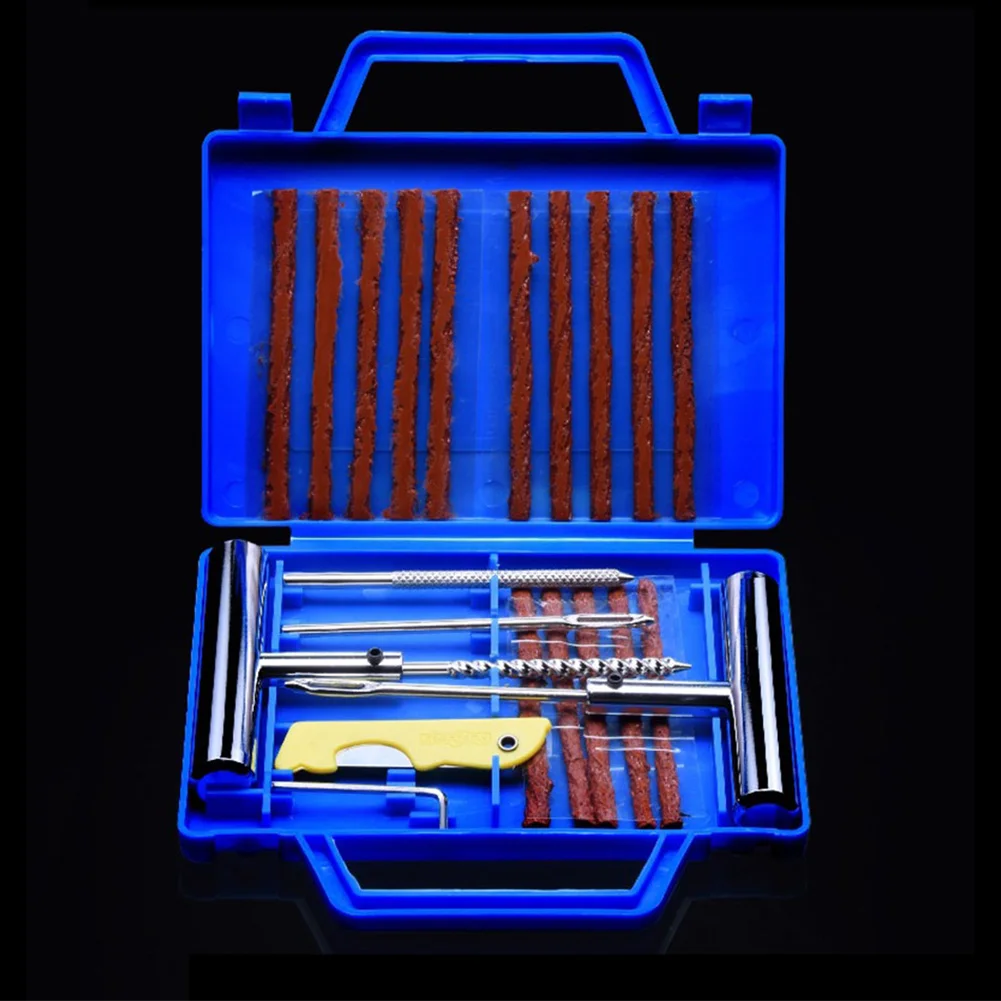 11pcs Tyre Repair Kit Outdoor Metal Plug Flat Fix Puncture Universal For Automobiles Motorcycle Travel Multifunction car tools 11pcs Tyre Repair Kit Outdoor Metal Plug Flat Fix Puncture Universal For Automobiles Motorcycle Travel Multifunction car tools