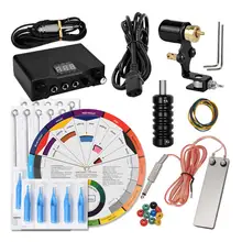 США/ЕС/Великобритания Plug Новые профессиональные наборы татуировок, татуировка, питание, группа, костюм, набор, полупостоянные татуировки, художественные инструменты