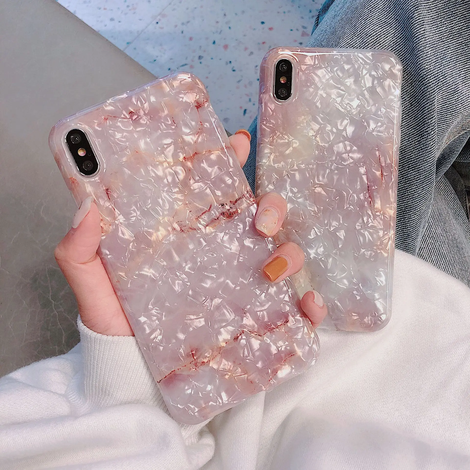 Женский модный мраморный мягкий чехол для Iphone 11 Pro Coque X 7 Xr Xs Max 6 6s 8 Plus 1 5 Дюймов |