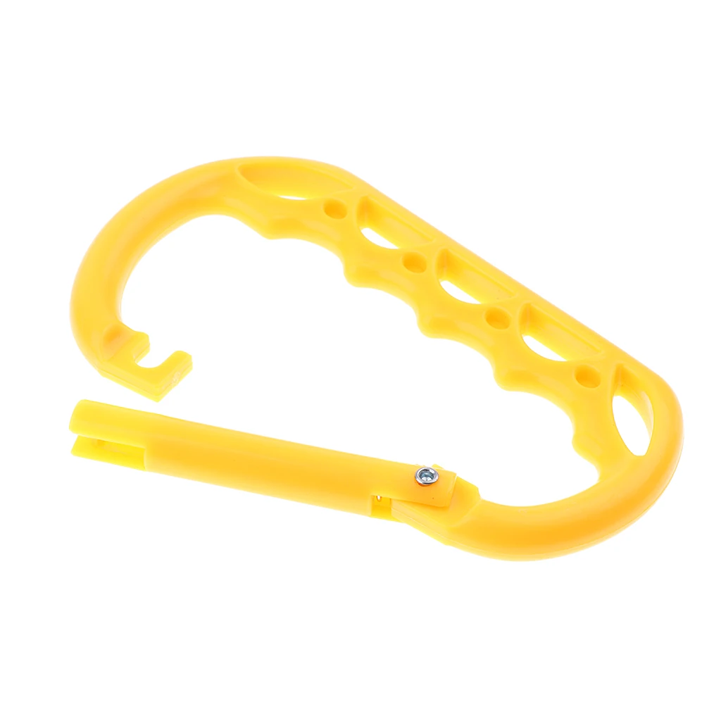 Plastic Roller Skates Carrier Hook Skating Shoes Holder Snap Buckle Outdoor Sports Small Tools Carrier Handle Clasp 14x8cm