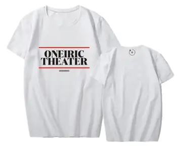 

IZ*ONE ONEIRIC THEATER same printing o neck short sleeve t shirt kpop unisex izone t-shirt for summer 9 colors