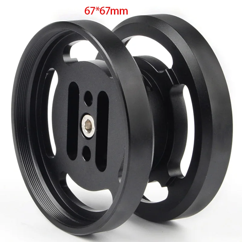Держатель для объектива Minifocus M67 с Плавучим рычагом основание для объектива для погружения крупным планом фиксированное основание 67 мм с винтами
