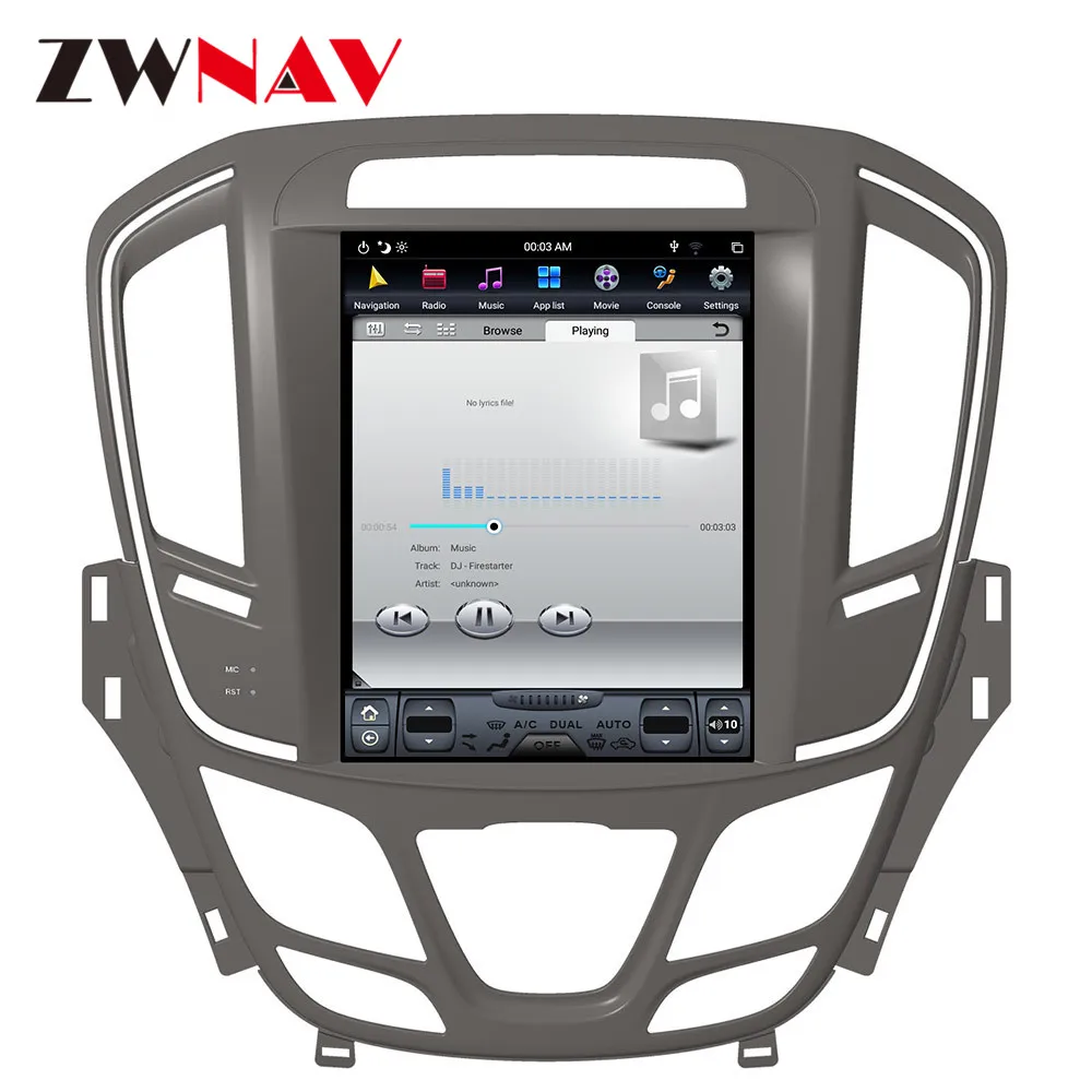 Best Android 8.1 Tesla style 4GB RAM Car GPS Navigation For Buick Regal 2014-2018 Car radio tape recorder head unit multimedia player 10