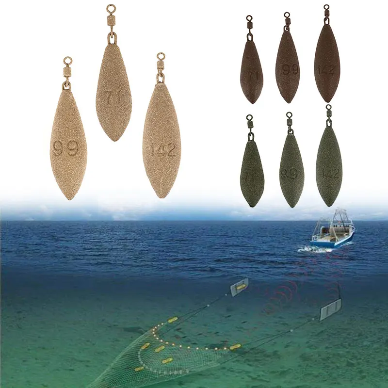 Fishing Lead Sinker Fishing Scale Lead Olive Type Casting Rod Biomimetic Bait Plumb Bob Small Component Portable