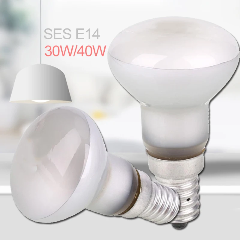 E14 220-240V SES 30 Вт Винт Тип осветительных приборов для замены Главная Гостиная Спальня прожекторная лампа рефлектор
