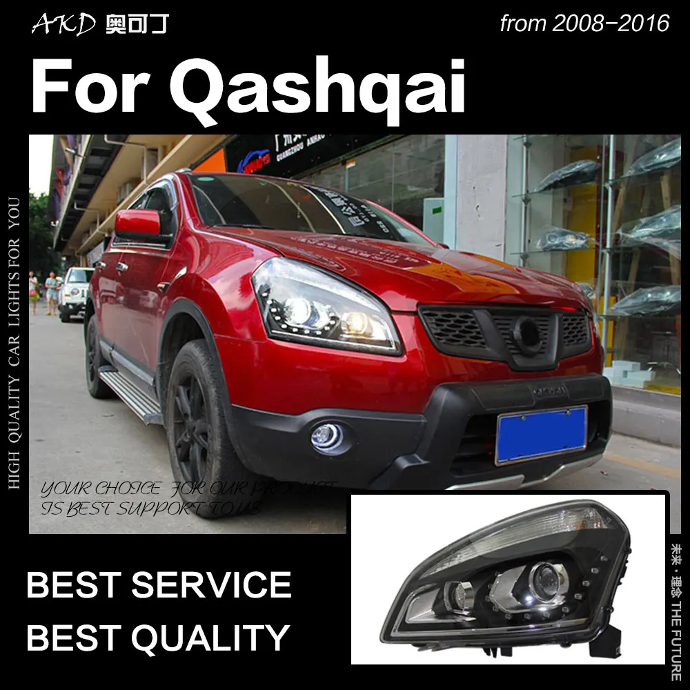 CAR Headlight Lamp Car & Truck Headlights Headlights for NISSAN QASHQAI DUALIS 20062010 Left