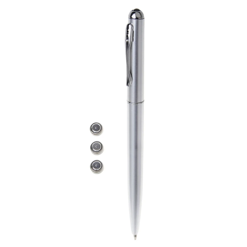 

Creative Magic LED UV Light Ballpoint Pen With Invisible Ink Secret Spy Pen