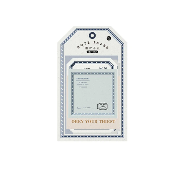 Journamm 15pcs Whale Kawaii Memo Pad Paper Planner To Do List Stationery Memo School Stationery Notepad School Sticky Notes D