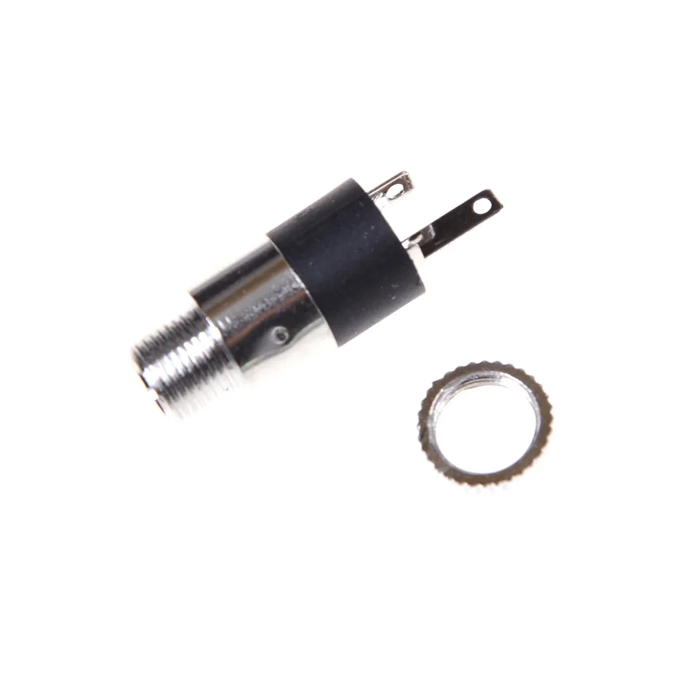 

10PCS/LOT PJ392 3.5mm Stereo Female Sockect Jack with 3.5mm Screw Audio Headphone Connector PJ-392