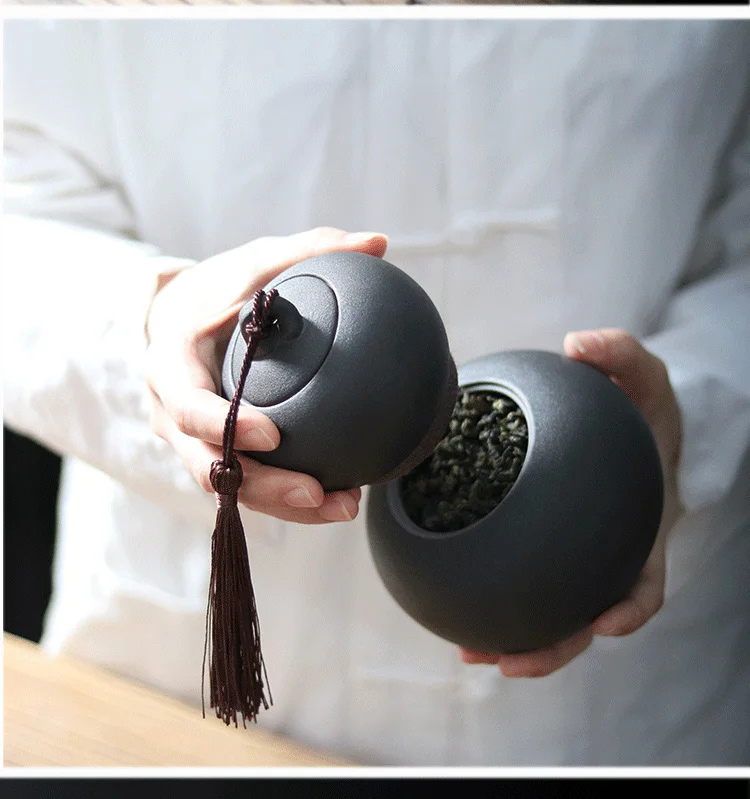LUWU японская керамика чай caddies Тыква банки для хранения чайной заварки кунг-фу чай аксессуары для чая