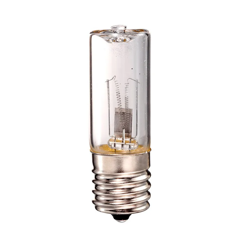 E17 UVC Germicidal Lamp Set Ultraviolet Steriliser Light Bulb 12V 220V Quartz Tube Ozone 254nm For Disinfection Sterilization uv disinfection lamp uv sterilization lamp