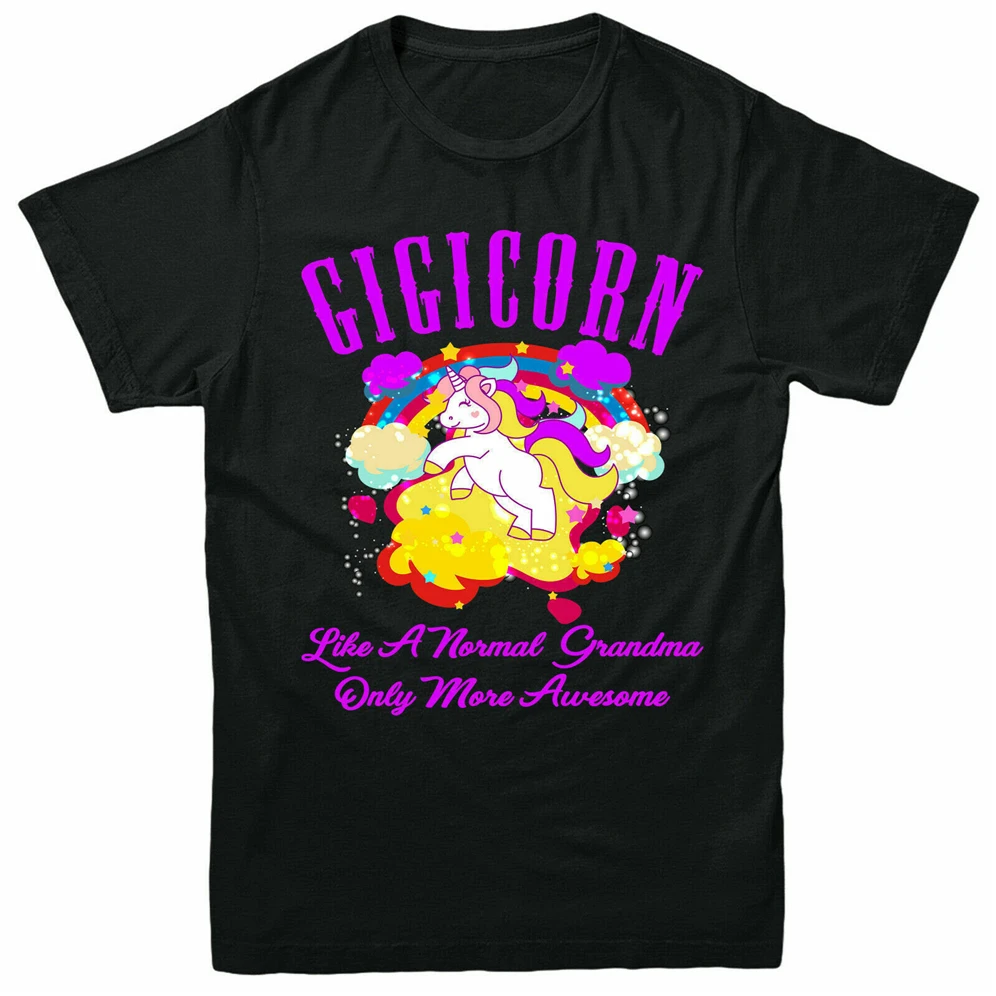 Gigicorn/забавная футболка с надписью Grandma милый подарок потрясающий дизайн для