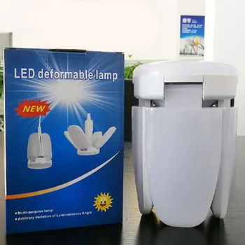 

60W Garage Light 4 + 1 Klingen LED Garage Laden Deckenleuchte AC85-265V