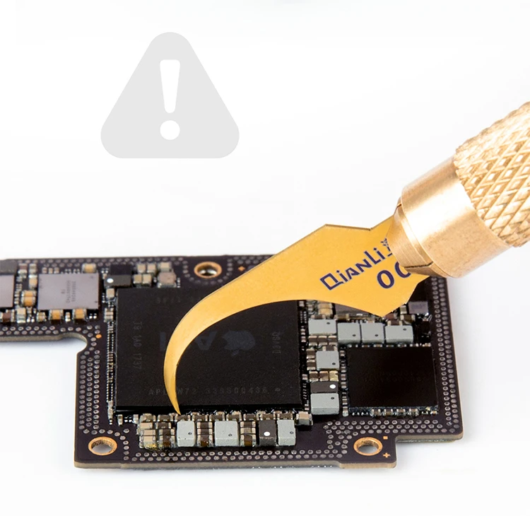 Glue remover knife blade tip is only 0.1mm Glue removal blade QIANLI 007 edge glue remover Double-headed shank FOR IPHONE