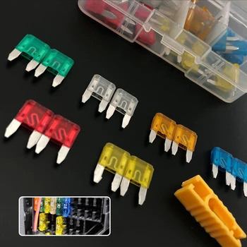 

60pcs/lot Medium Size STANDARD Car Auto Blade Fuse 5A 10A 15A 20A 25A 30A