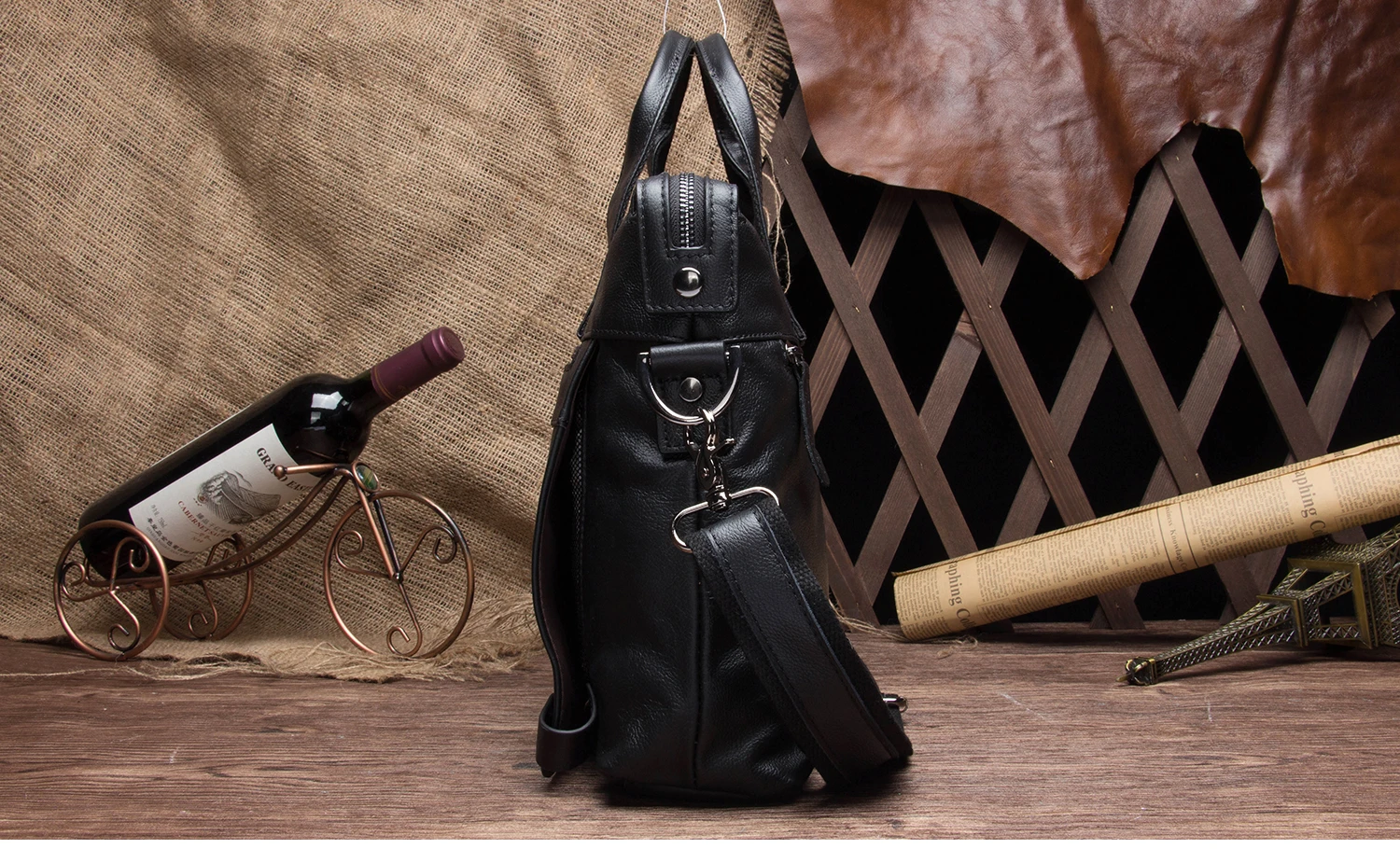 JOGUJOS мужской портфель из натуральной кожи Модная Сумка через плечо кожаная сумка чемодан для ноутбука офисные сумки для мужчин