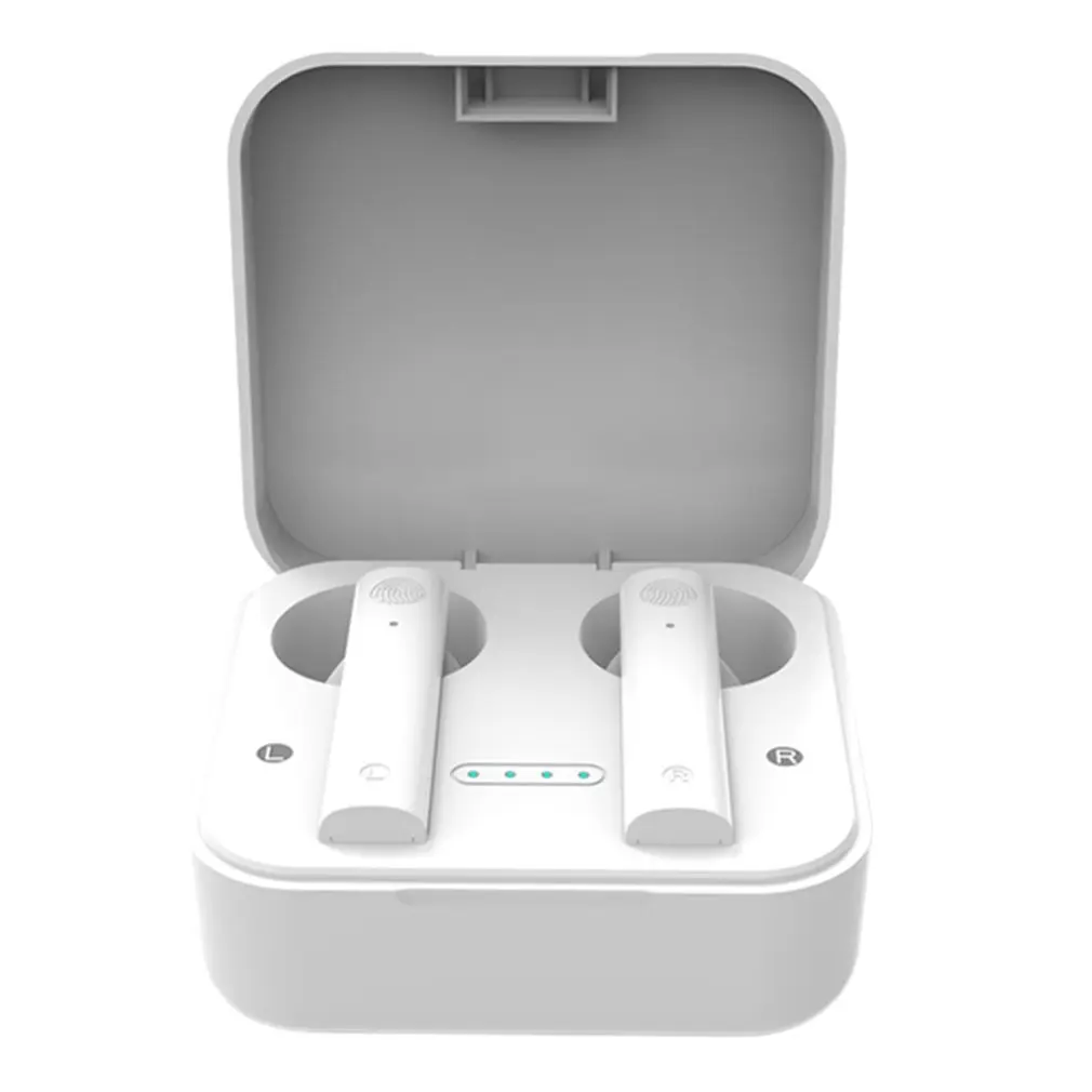 AIR 2S True Wireless Headset 5 1 Call Noise Reduction Digital Display Light Display Mini In ear Earbuds Headphones Black