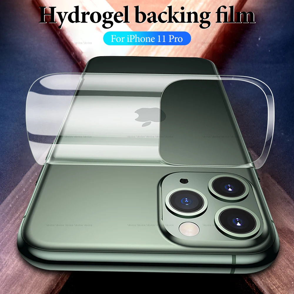 9D мягкая Гидрогелевая ТПУ пленка для apple iPhone 11 Pro Max, защитная пленка на заднюю панель для iPhone XS Max XR X 6 6s 7 8 Plus, защитная пленка