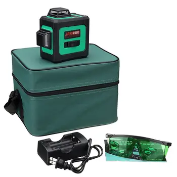 

Laser Level 12 Lines 3D Level with Tripod Self-Leveling 360 Horizontal And Vertical Cross Super Powerful Green Laser Level