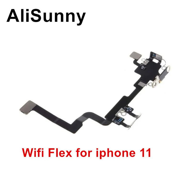 Гибкий кабель AliSunny 2 шт. Wifi для iPhone 11 P 11M Pro Max антенна Wi Fi приемник сигнала лента запасные части|Шлейфы