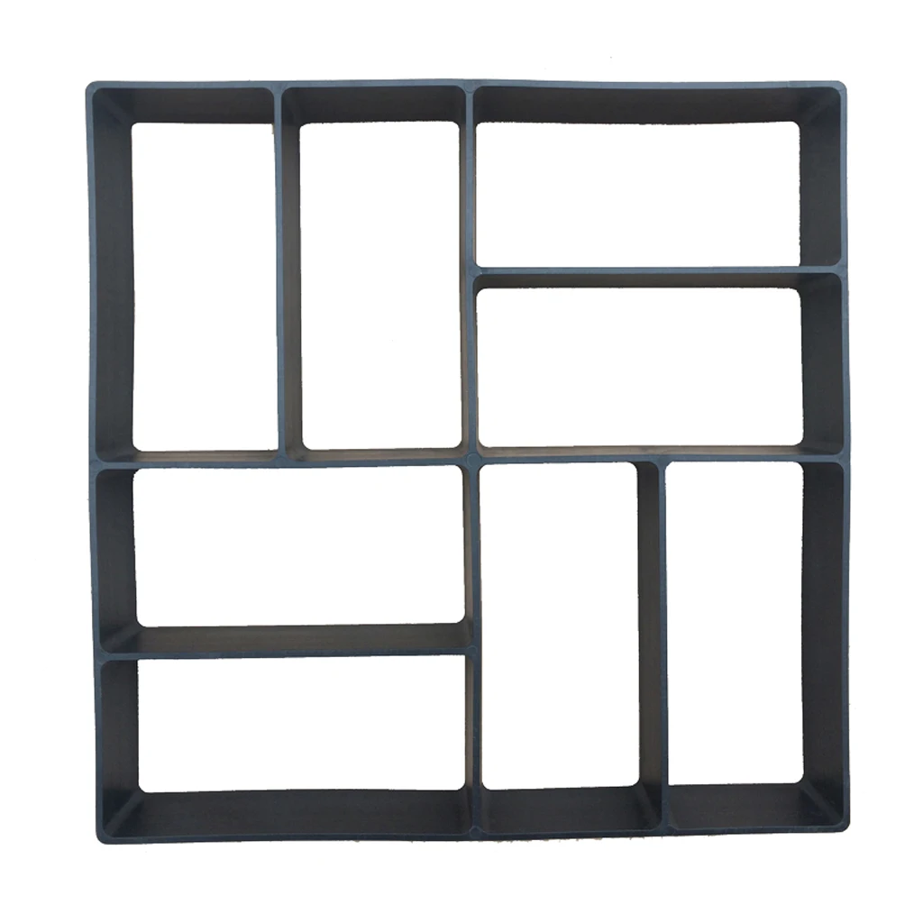 DIY Stepping Stone Block Pavement Buildings Cement Paver Path Maker Mold Garden Paving Mould DIY Path Maker DIY Stepping Stone Block Pavement Buildings Cement Paver Path Maker Mold Garden Paving Mould DIY Path Maker