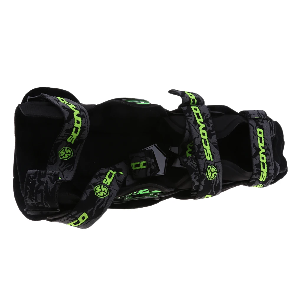 Windproof Knee Shin Armor Protective Guard for Motorcycle Motocross Green