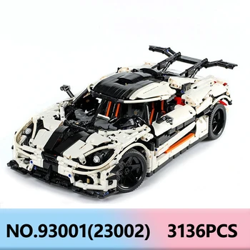 

Lepining Technic Series 23002 Koenigseggs One Bricks Set 93001 Car Model Building Blocks Boys Children Assembly Toys