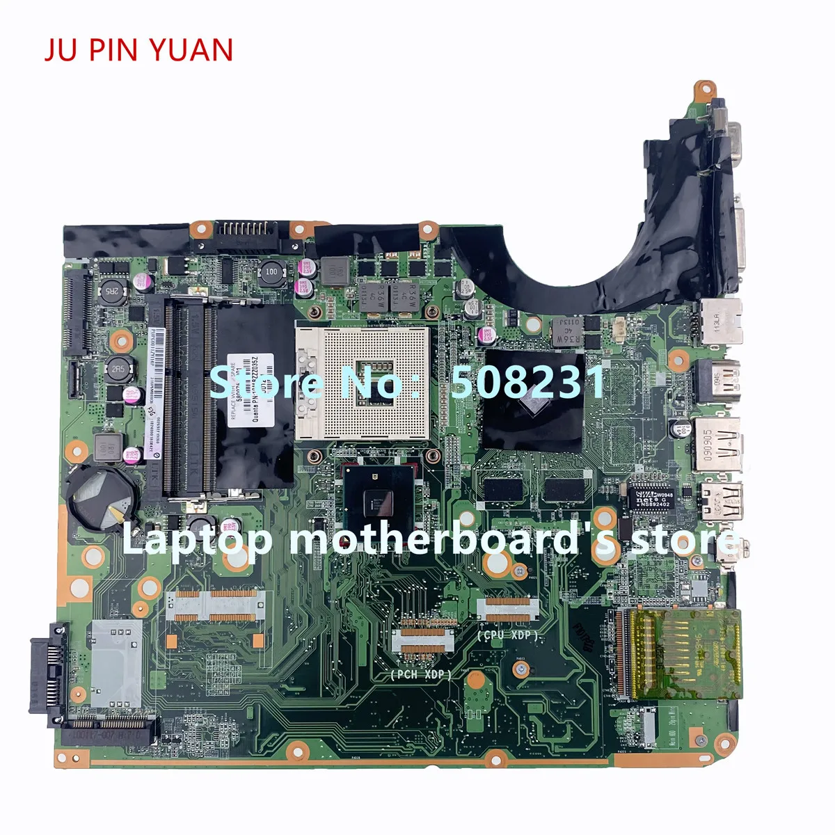 JU PIN YUAN 580976 001 DA0UP6MB6F0 для ноутбука HP Pavilion DV6 2000 series материнская плата HM55 100% полностью