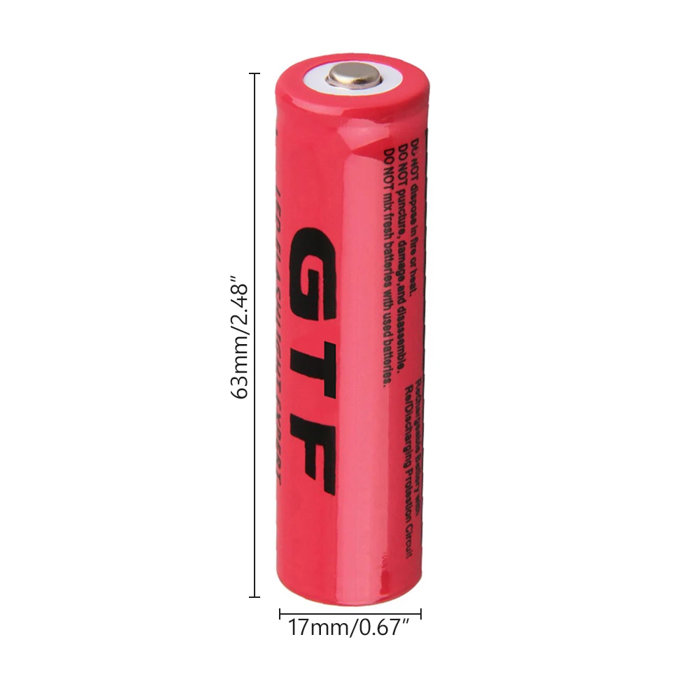 Цельнокроеное платье 3 7 V Перезаряжаемые литий ионный аккумулятор Gtf 18650 9800 мА/ч
