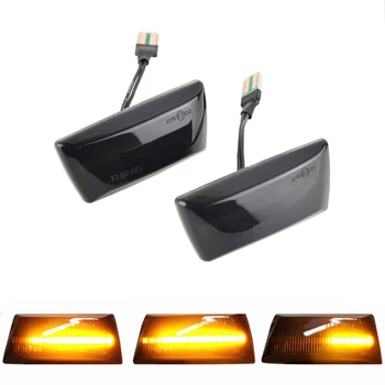 

2Pcs Led Dynamic Side Fender Marker Turn Signal Light For Opel Corsa D Zafira B Astra H Insigina Chevrolet Cruze