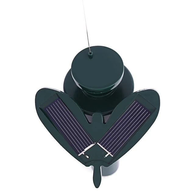 Napelemes Állati Lámpa Dekoráció Aranyos Pillangó Kolibri Elektromos Toll Madárkert Jardineria - Image 5