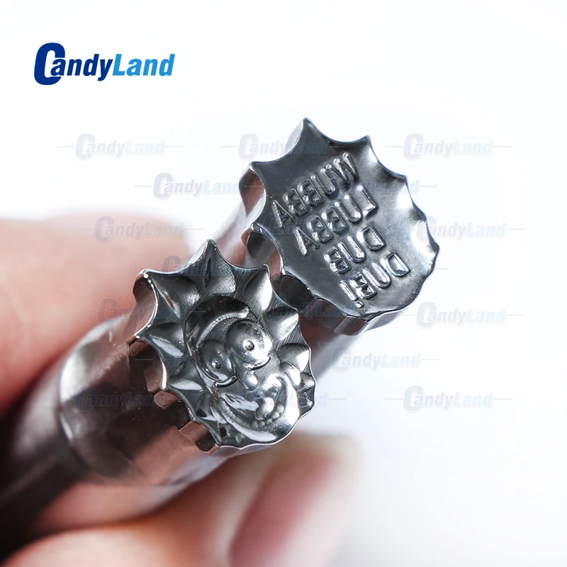 CandyLand коробка Рик таблетки пресс штамп «леденец» набор штампов Пользовательский логотип удар литой пресс таблетки для планшета TDP машина